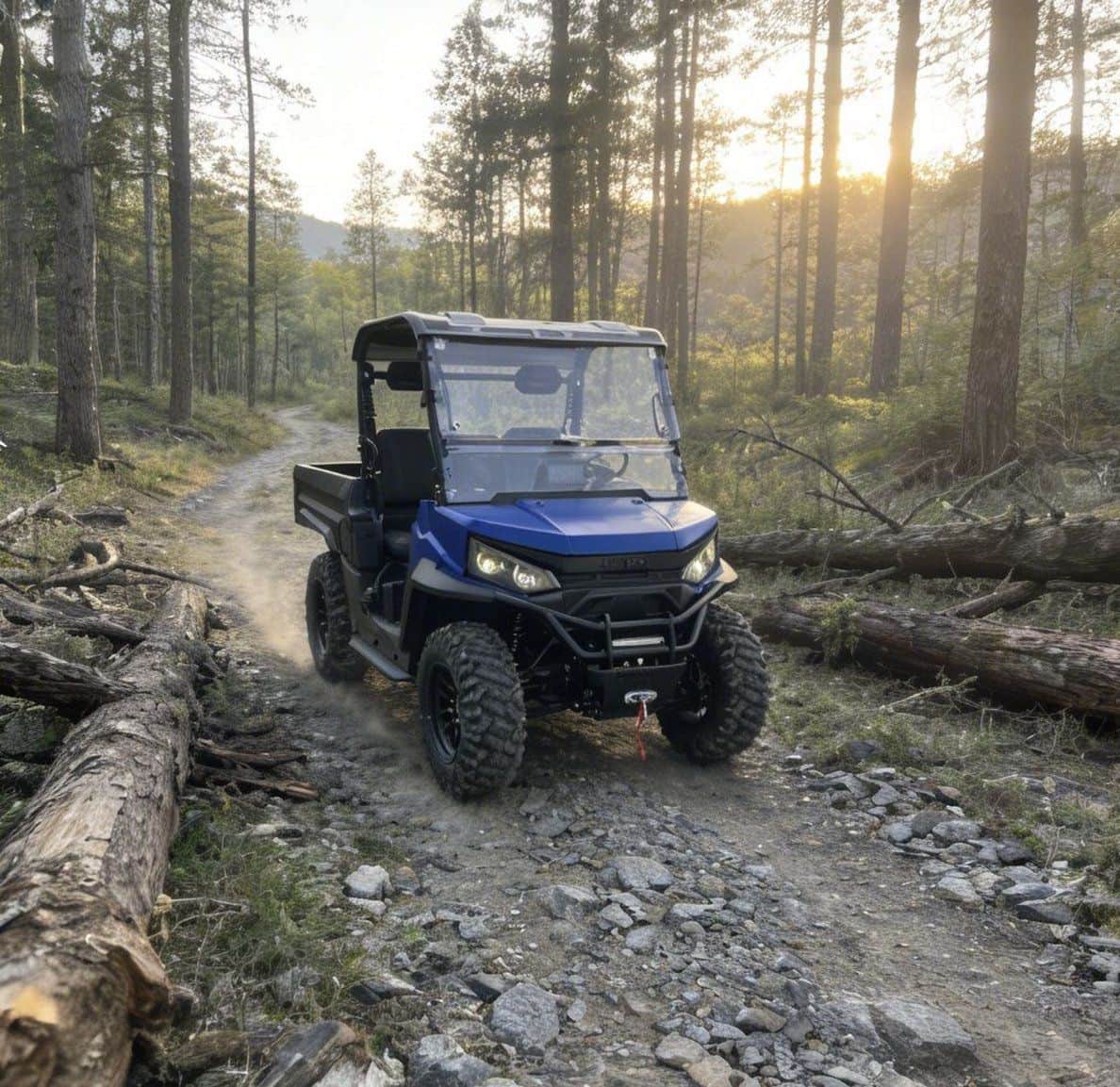 4WD Electric Ranch UTV Farm 73,6 В, 150 Ач, пиковая мощность 20 кВт