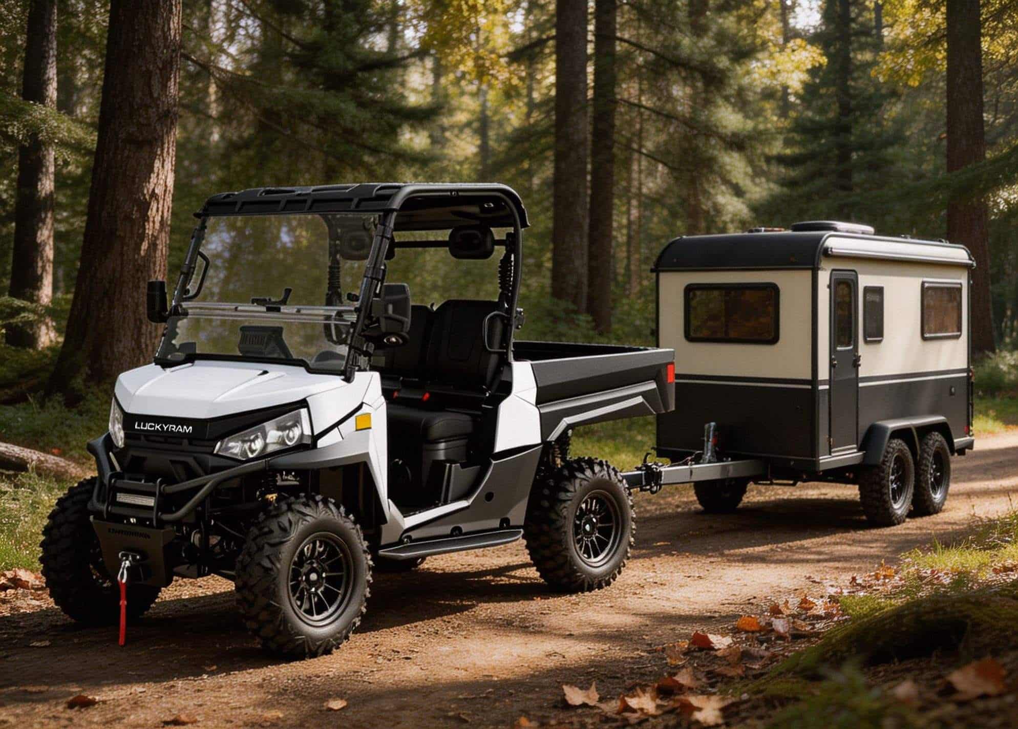 4WD Off Road электрический UTV 73,6 В PKE без ключа, пиковая мощность 20 кВт, 670 кг